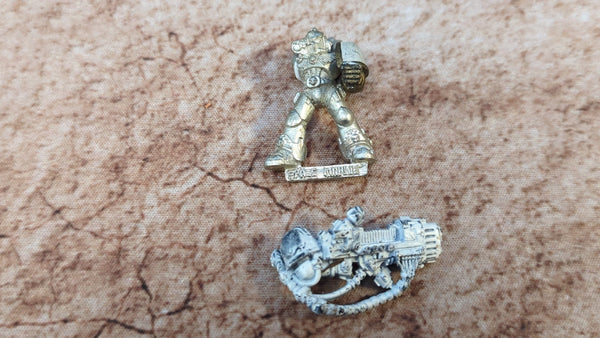 Warhammer 40k Space Marine with Plasma Cannon (OOP Metal) x1