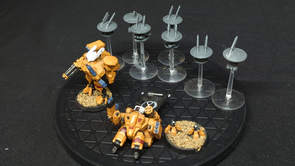 Warhammer 40k T'au Empire XV8 Crisis Battlesuit Team x2