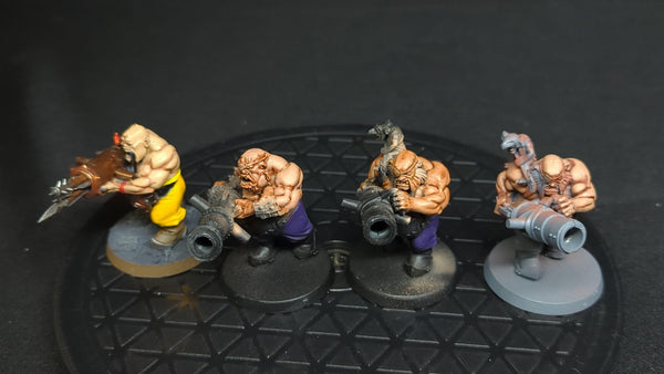 Age of Sigmar Ogor Mawtribes Leadbelchers x4