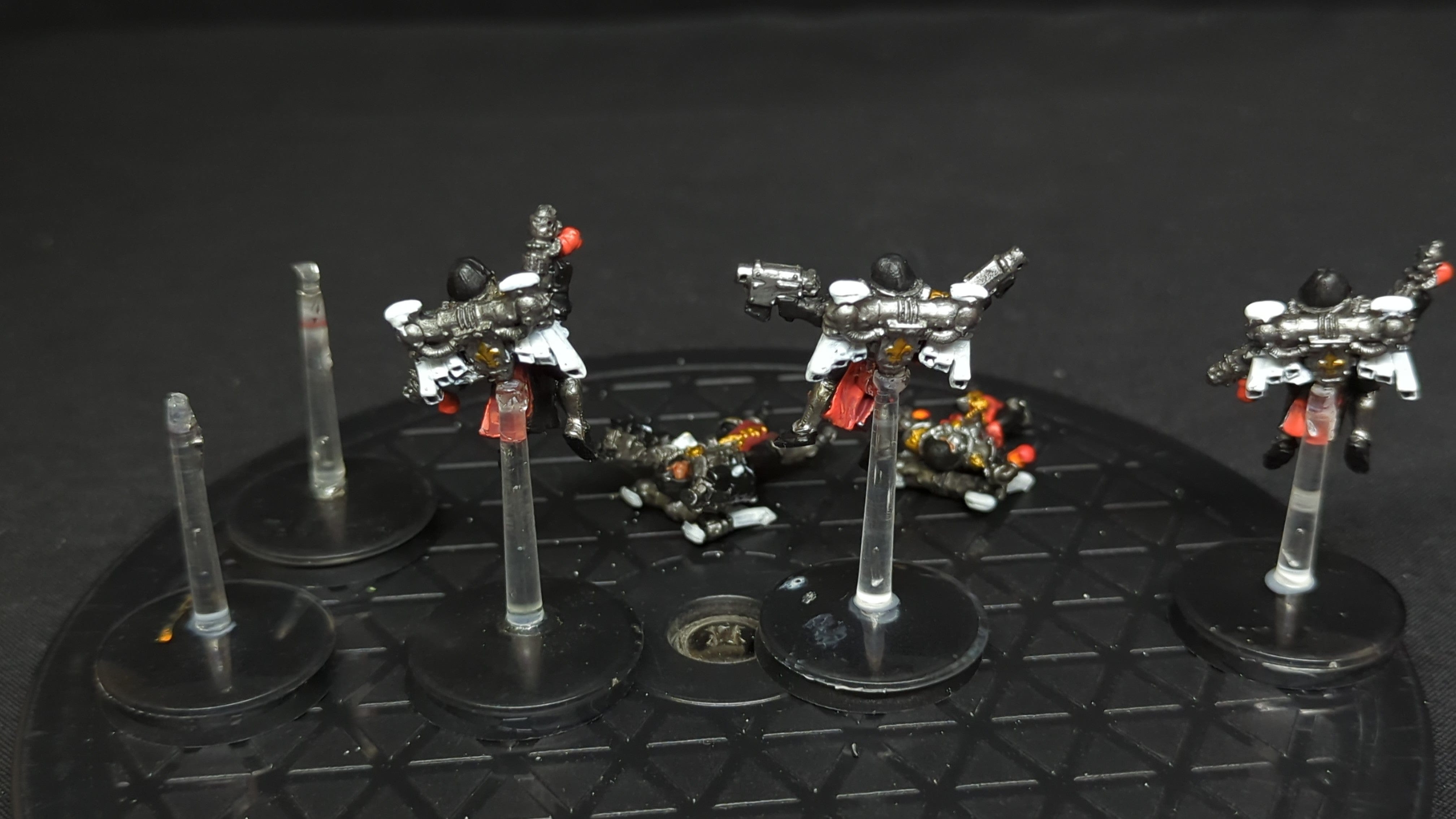 Warhammer 40k Adepta Sororitas Seraphim x5 OOP Painted