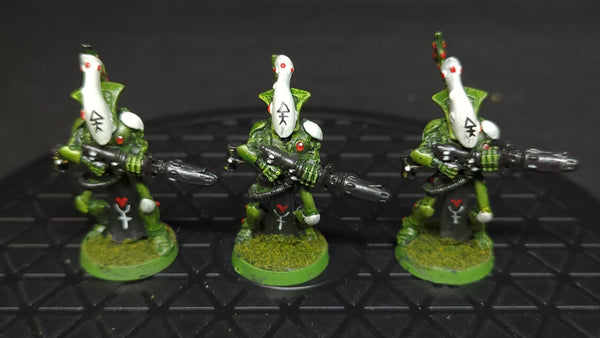 Warhammer 40k Wraithguard (oop metal) x3 OOP Painted