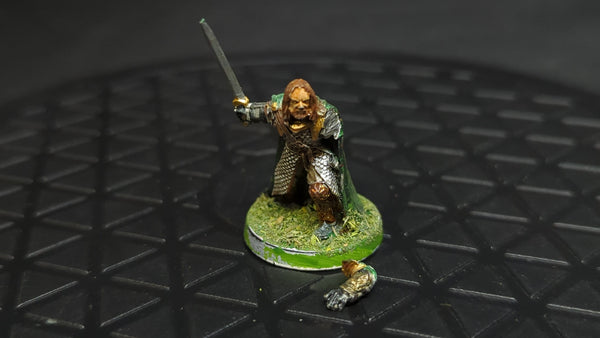 Middle-Earth Gamling (Helm's Deep) x1 OOP Painted