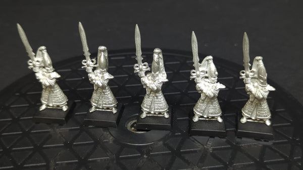 The Old World High Elf Realms Swordmasters of Hoeth (Metal) x5