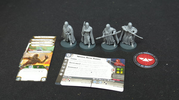 Star Wars Legion Imperial Royal Guards x4