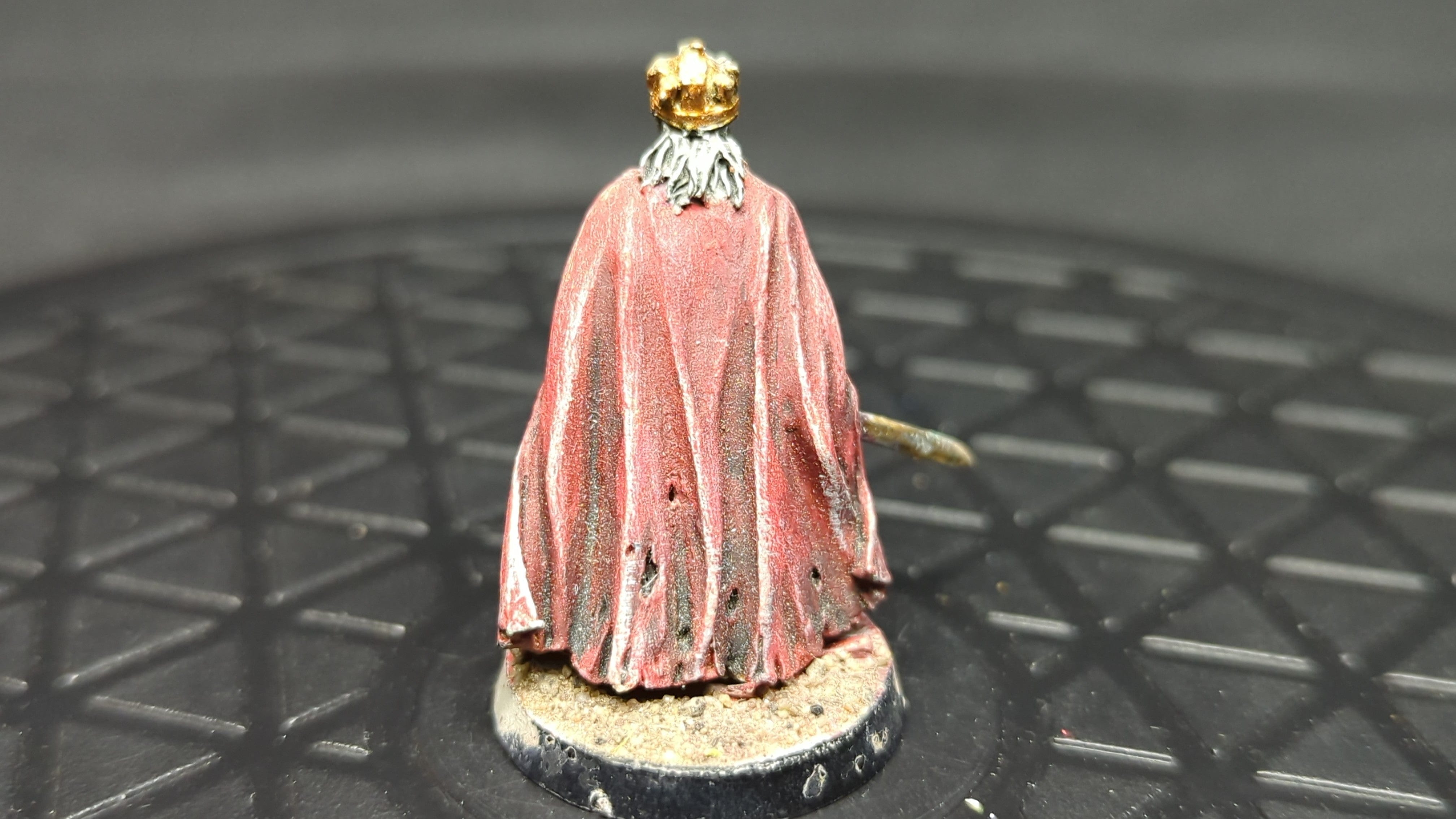 Lord of the Rings Middle-Earth Middle Earth King of the Dead (OOP Metal) x1 OOP Painted