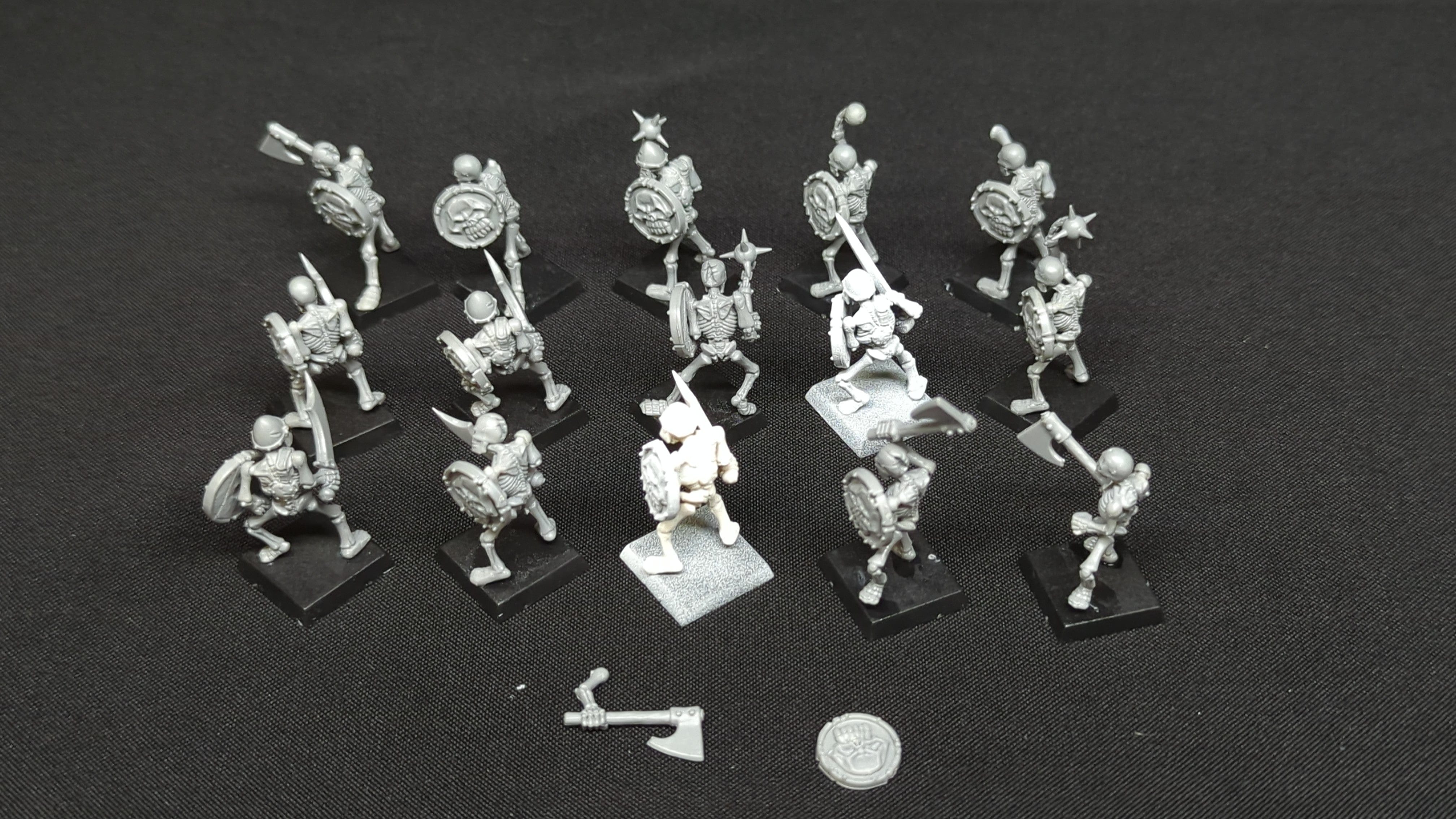 The Old World Vampire Count Skeletons Warriors x15