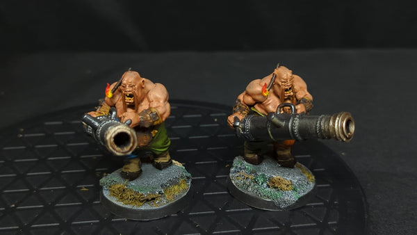 Age of Sigmar Ogor Mawtribes Leadbelchers x2 Painted