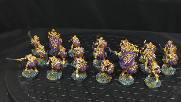 Age of Sigmar Ossiarch Bonereapers Mortek Guard x20 Painted