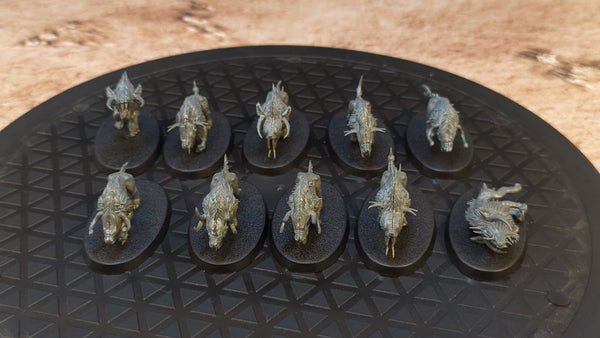 Age of Sigmar Beasts of Chaos Warhounds x10