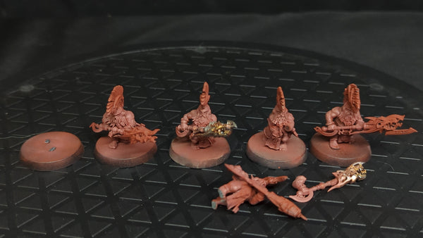 Age of Sigmar Fyreslayers Auric Hearthguard x5