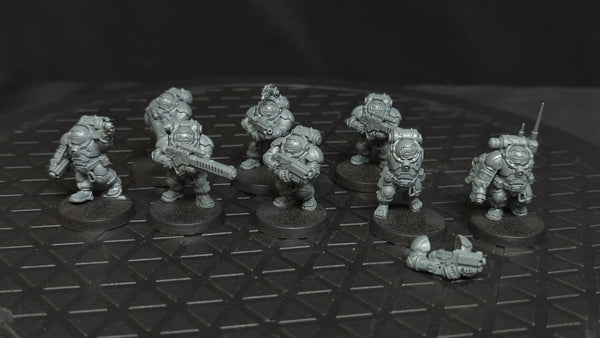 Warhammer 40k Leagues of Votann Heartkyn Warriors x8