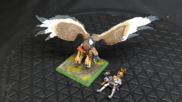 The Old World Empire General on Griffon (OOP Metal) x1 OOP Painted