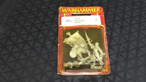 The Old World Great Sword Command Squad (OOP Metal) x3