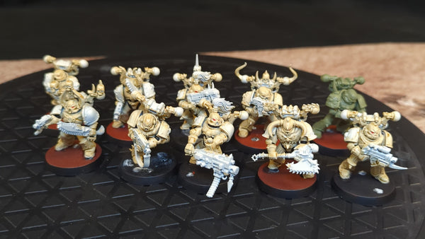 Warhammer 40k Chaos Space Marines Legionaries x10