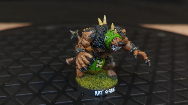 Blood Bowl Rat Ogre x1 Painted