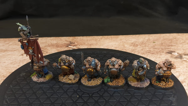 Age of Sigmar Ogor Mawtribes Ogor Gluttons x6 Painted