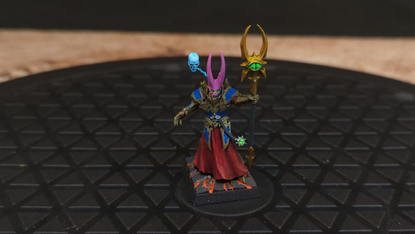 Age of Sigmar Slaves to Darkness Chaos Sorcerer Lord x1 Painted