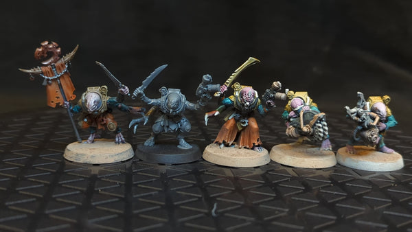 Warhammer 40k Genestealer Cults Acolyte Hybrids x5