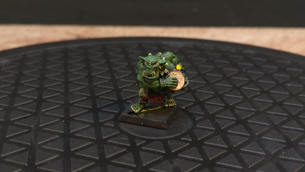 The Old World Orc & Goblin Tribes Savage Orc Musician (OOP Metal) x1