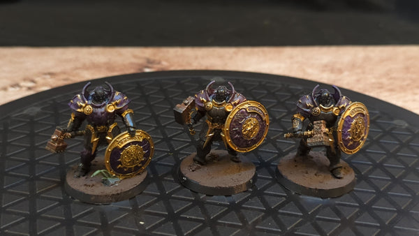 Age of Sigmar Stormcast Eternals Annihilators x3 Painted