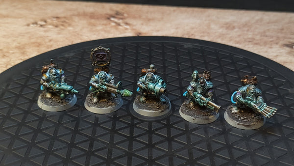 Age of Sigmar Kharadron Overlords Grundstok Thunderers x5 Painted