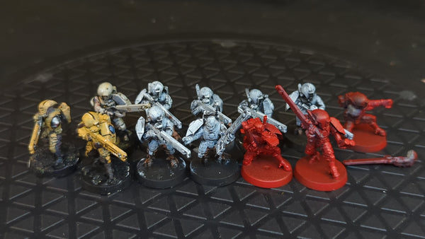 Warhammer 40k T'au Empire Fire Warriors x10