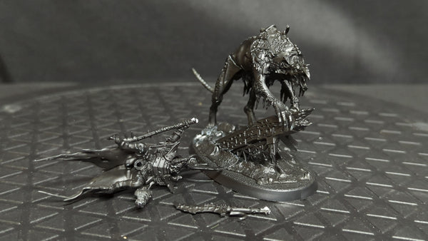 Age of Sigmar Skaven Clawlord on Gnaw-Beast x1