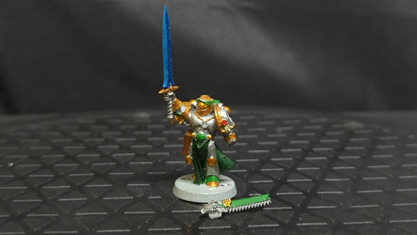 Warhammer 40k Black Templars Emperor's Champion (OOP Metal) x1 OOP Painted