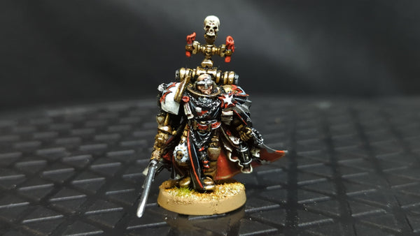 Warhammer 40k Black Templars High Marshal Helbrecht (OOP Metal) x1 OOP Painted