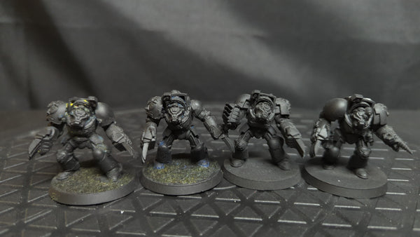 Warhammer 40k Space Marines Terminator Squad x4