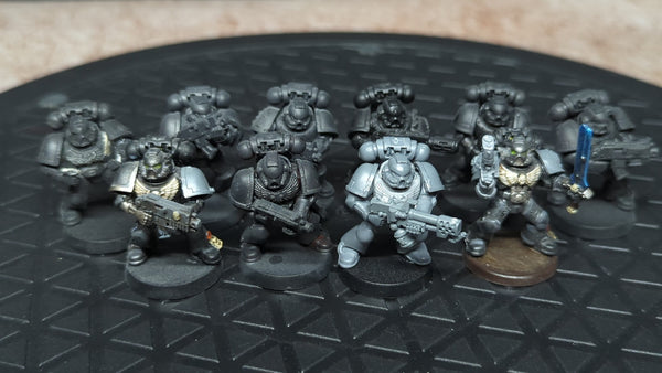 Warhammer 40k Space Marines Tactical Squad x10