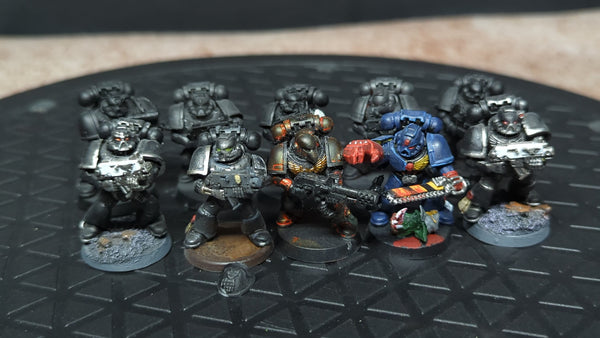Warhammer 40k Space Marines Tactical Squad x10