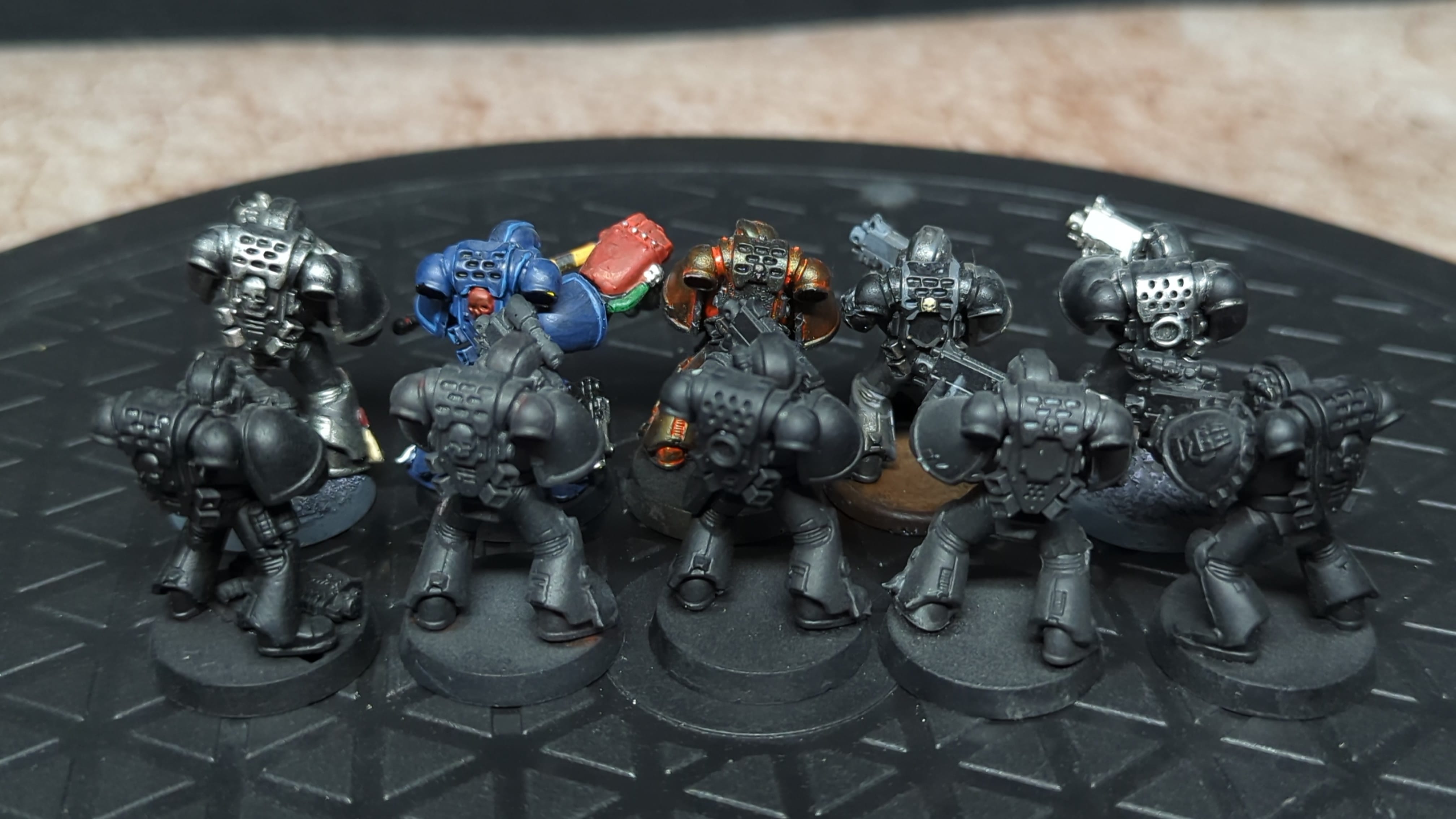 Warhammer 40k Space Marines Tactical Squad x10