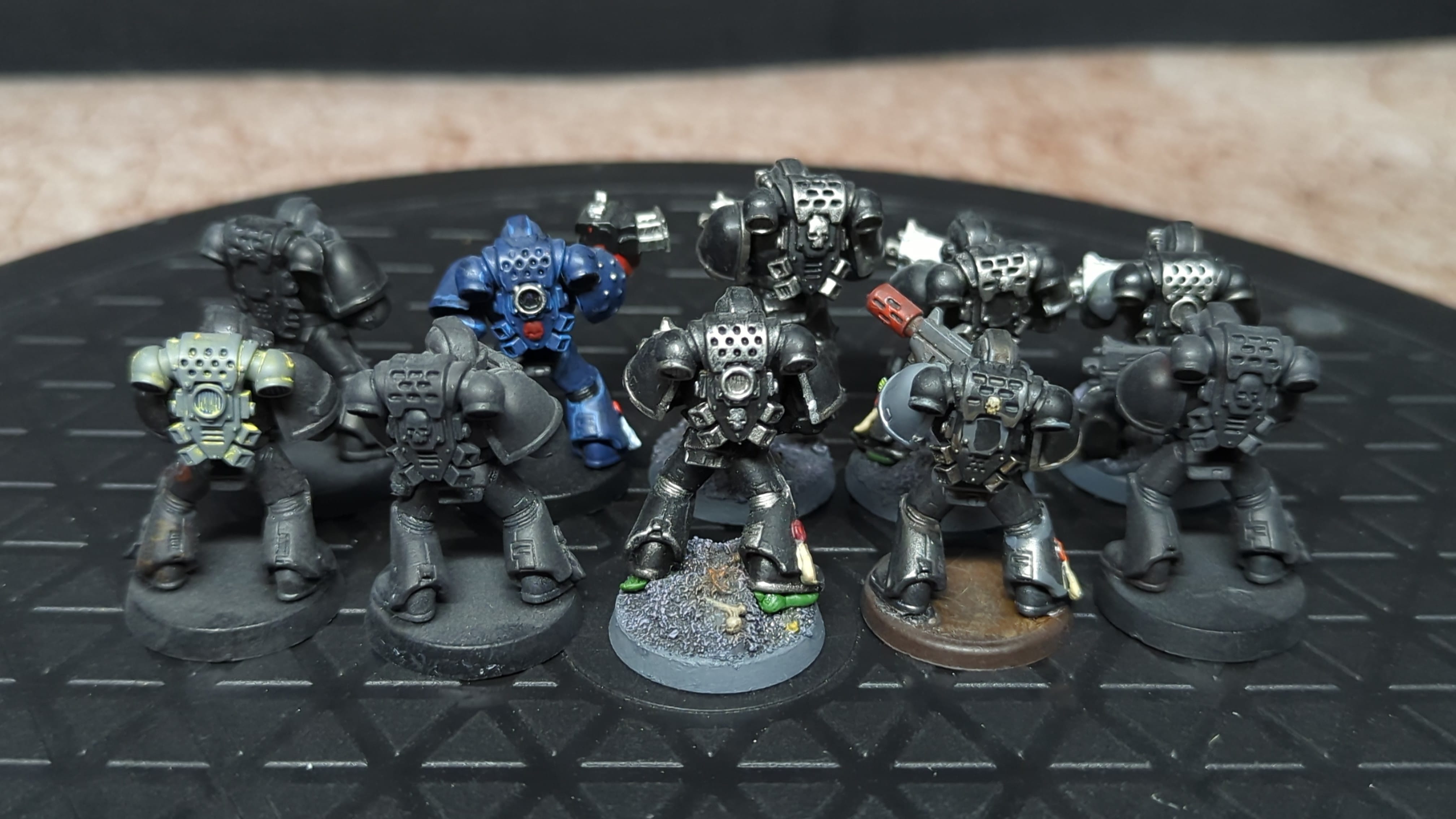 Warhammer 40k Space Marines Tactical Squad x10