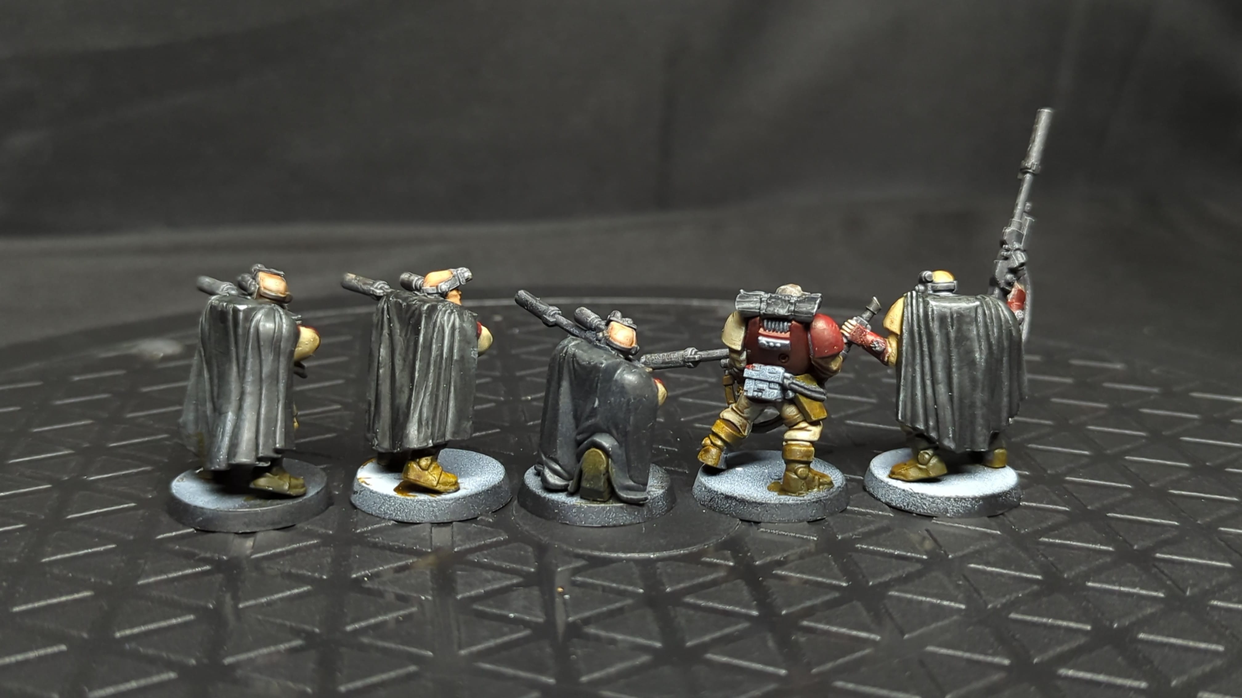 Warhammer 40k Space Marines Scouts x5 OOP Painted