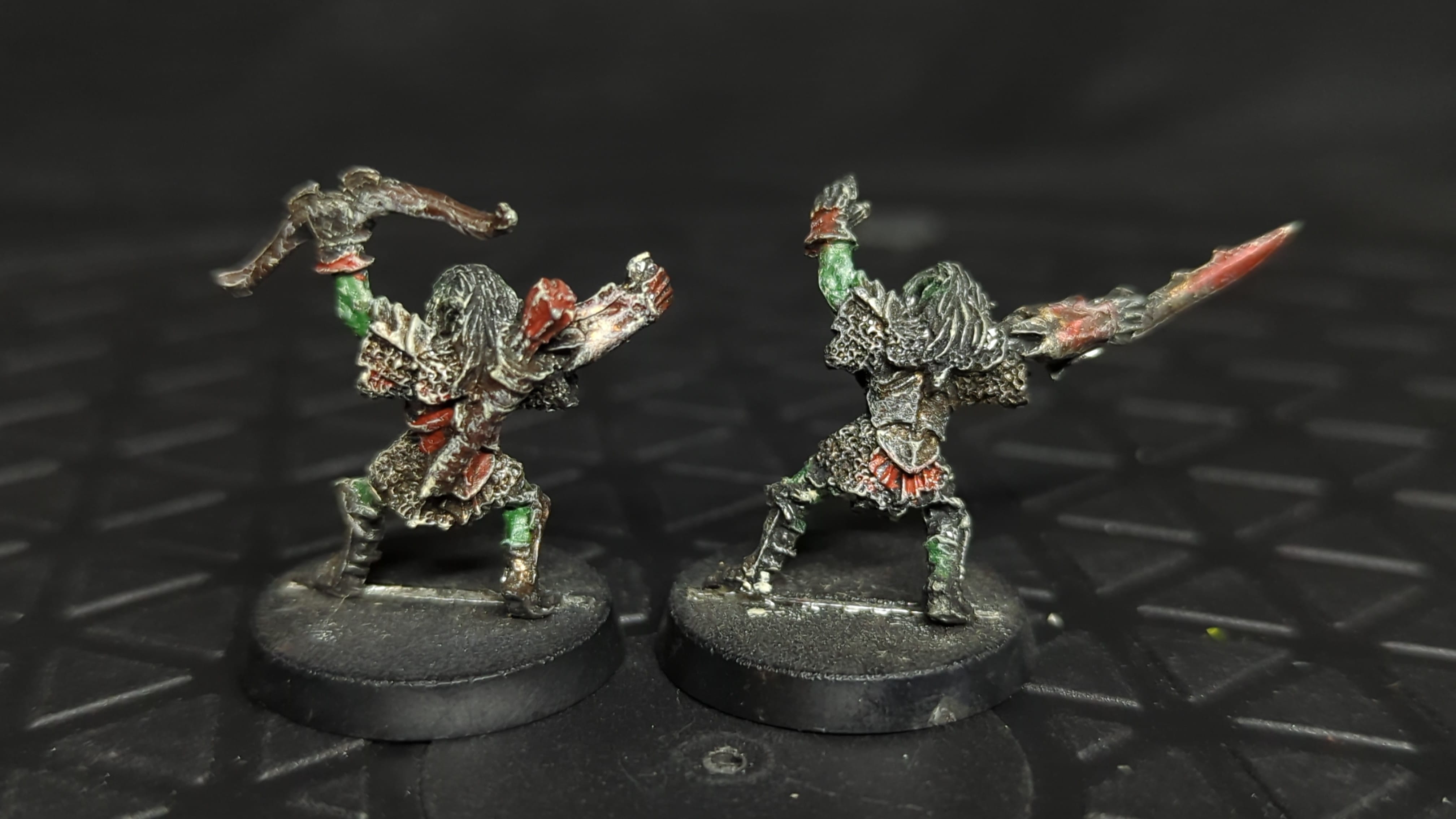 Middle Earth Goblins Captains (OOP) x2 OOP Painted