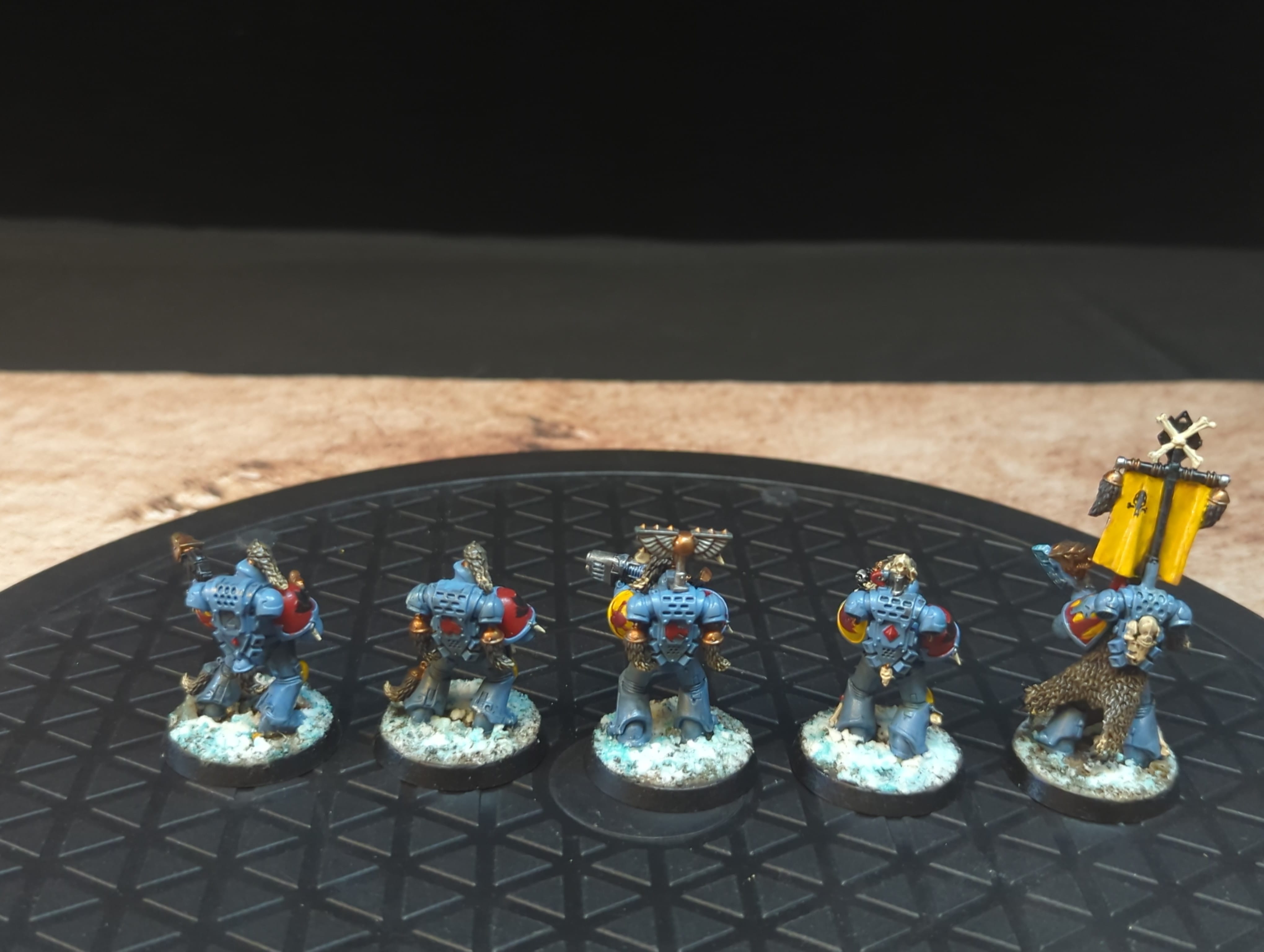 Warhammer 40k Space Marines Tactical Squad x5 Painted