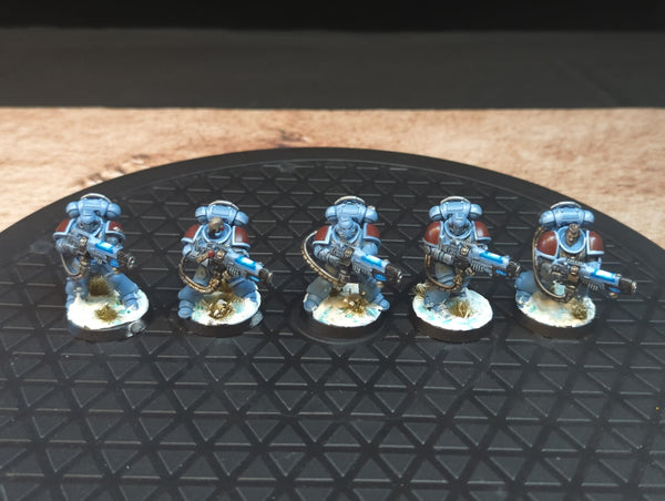 Warhammer 40k Space Marines Primaris Hellblasters x5 Painted
