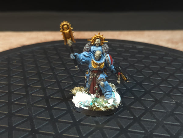 Warhammer 40k Space Marines Primaris Chaplain x1 Painted