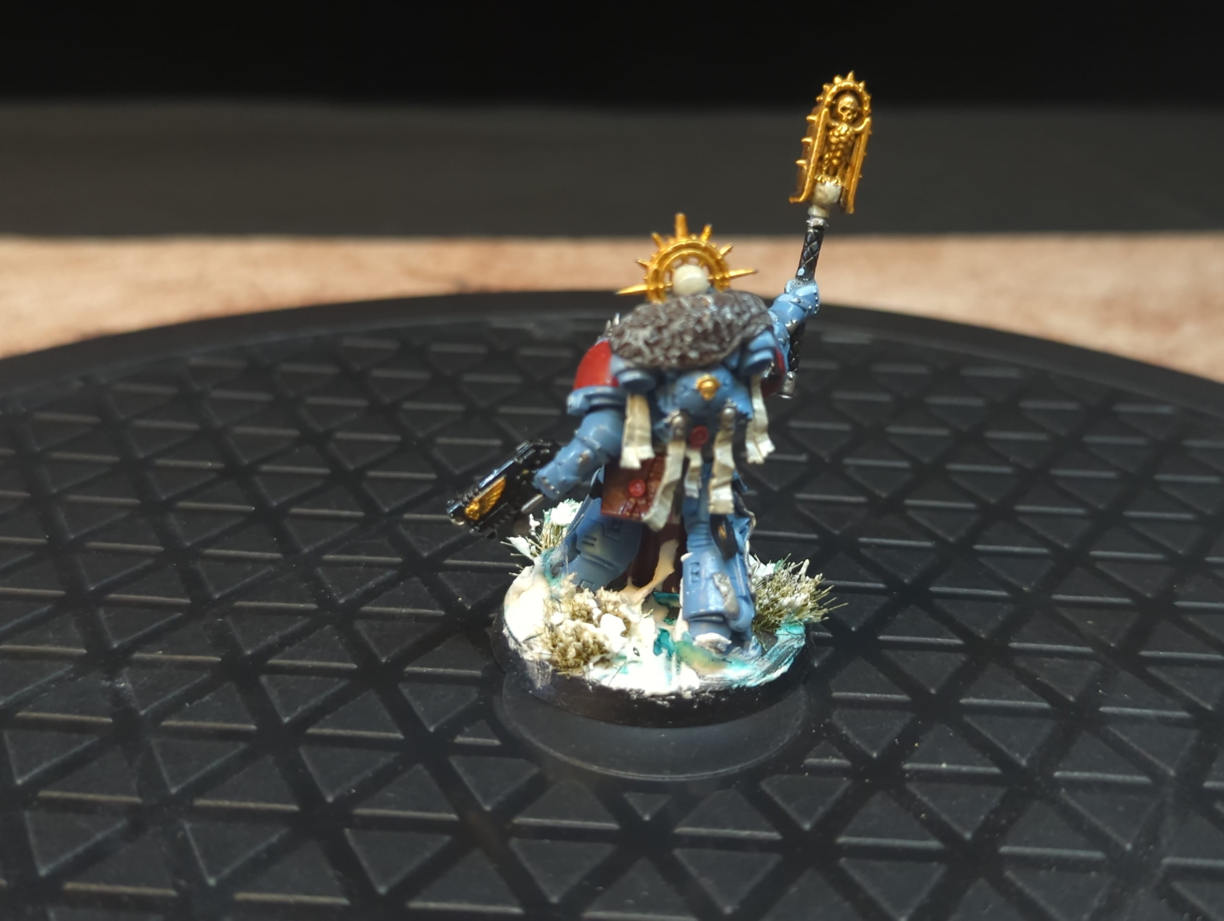 Warhammer 40k Space Marines Primaris Chaplain x1 Painted