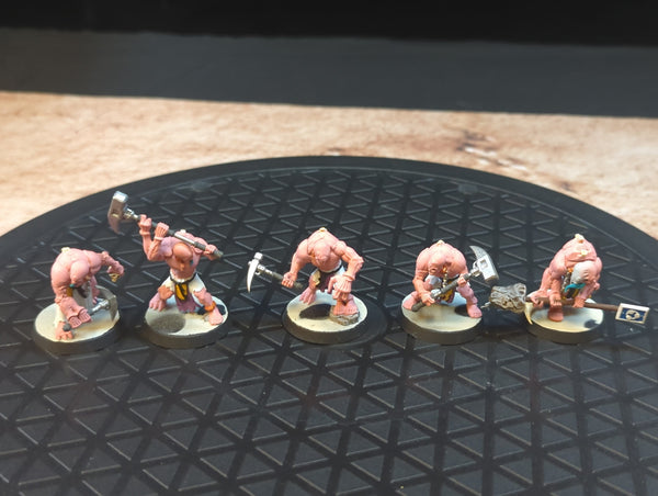 Warhammer 40k Genestealer Cults Aberrants x5 Painted
