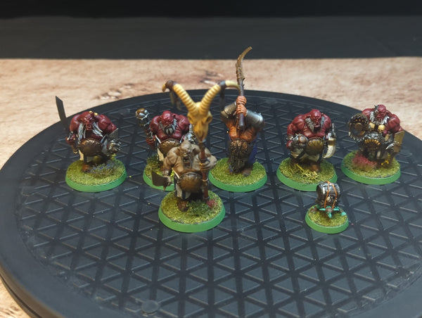 Age of Sigmar Ogor Mawtribes Ogor Gluttons x6 Painted