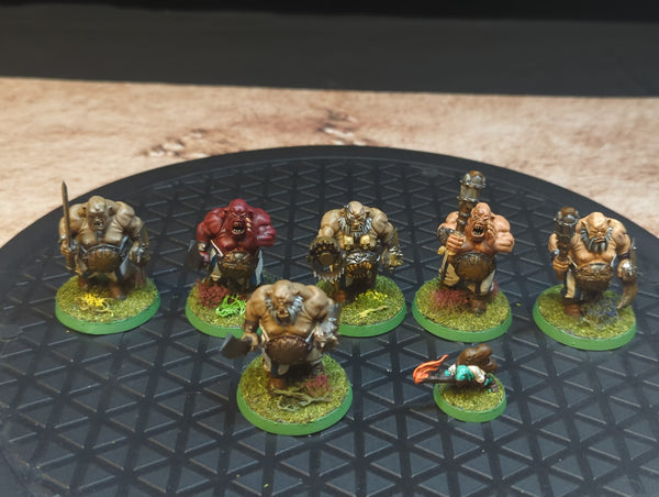 Age of Sigmar Ogor Mawtribes Ogor Gluttons x6 Painted