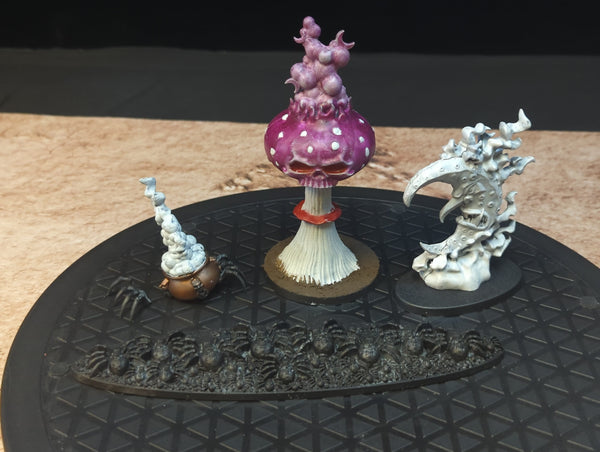 Age of Sigmar Endless Spells: Gloomspite Gitz x4