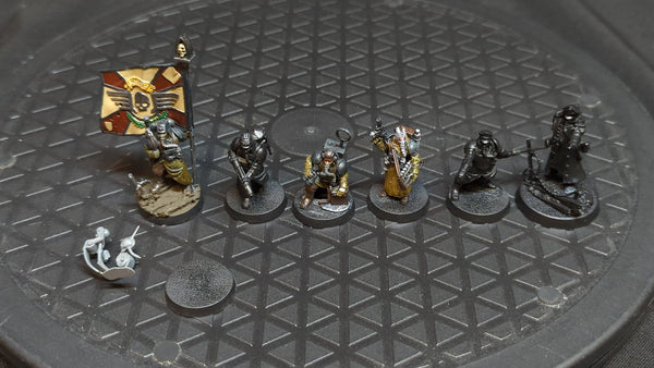 Warhammer 40k Krieg Command Squad x7