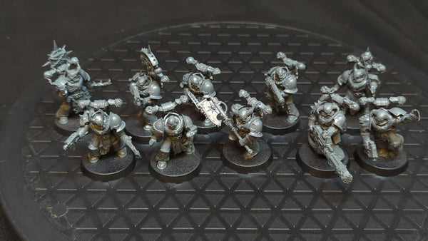 Warhammer 40k Chaos Space Marines Legionaries x10