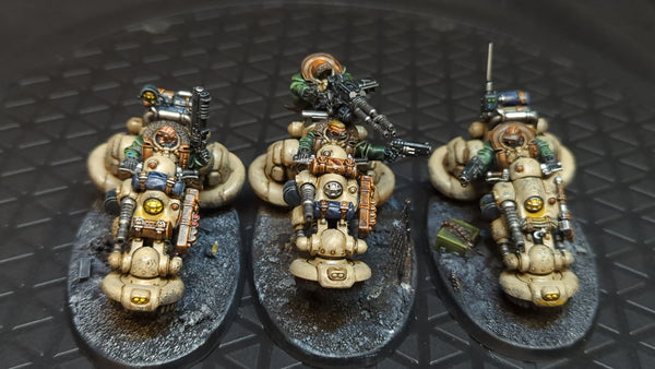 Warhammer 40k Leagues of Votann Hernkyn Pioneers x3 Painted