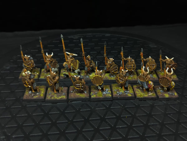 The Old World Beastmen Brayherds  Ungor Herd (OOP Metal) x15 OOP Painted