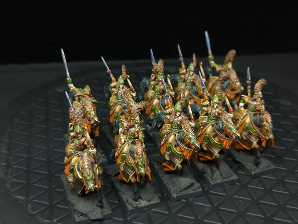 The Old World High Elf Realms Ellyrian Reavers x10 Painted