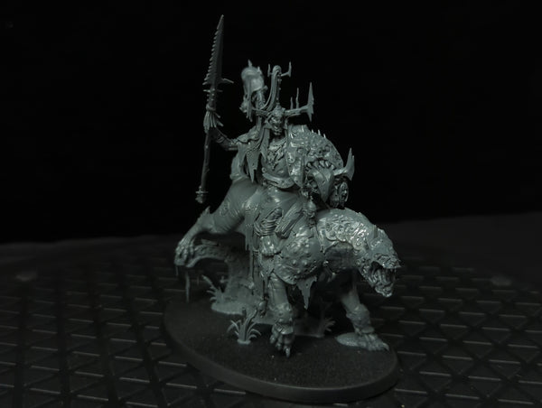 Age of Sigmar Orruk Warclans Killaboss on Great Gnashtoof x1